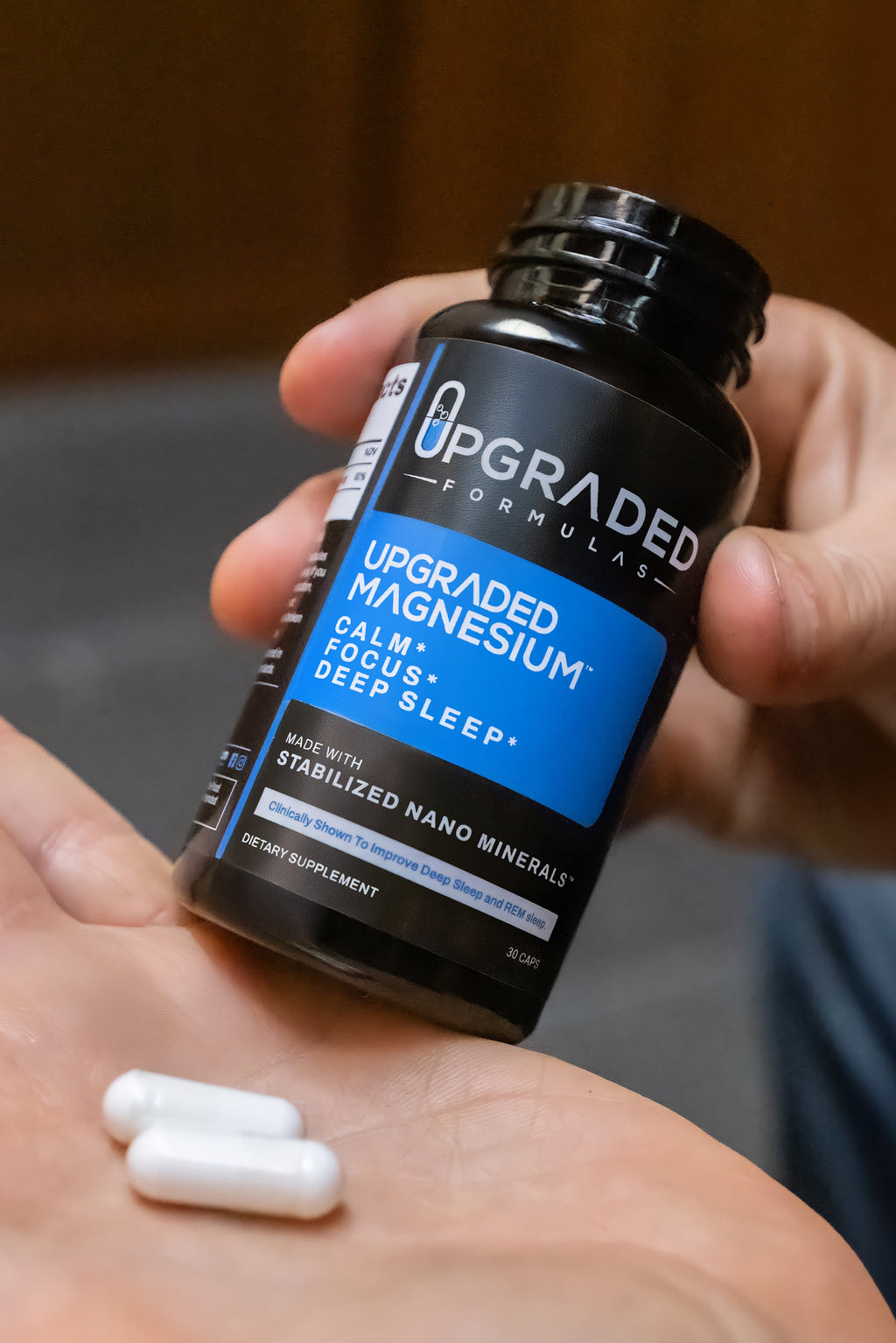 Upgraded Magnesium – Nano Absorption Sleep & Wellness Supplement