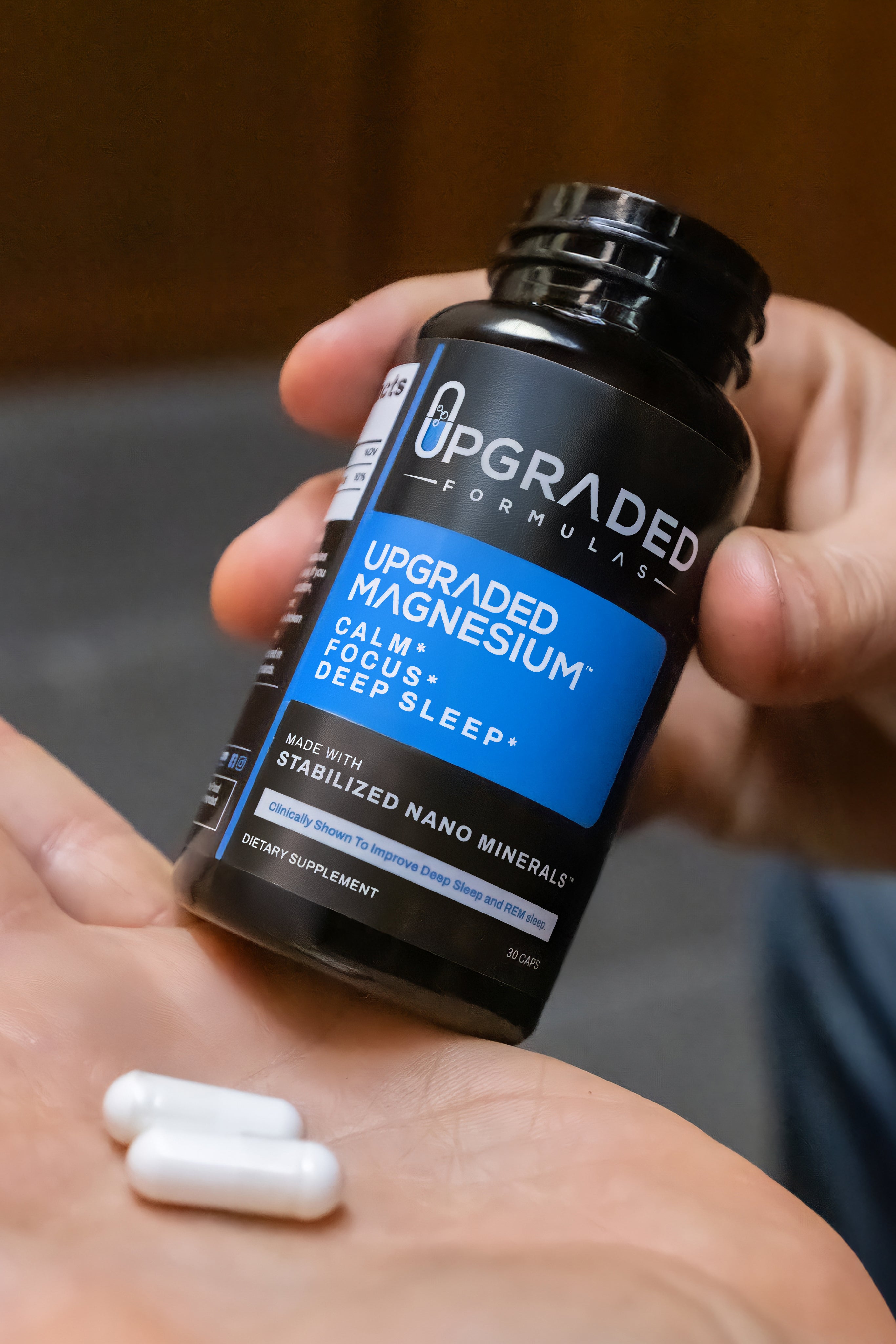 Upgraded Magnesium – Nano Absorption Sleep & Wellness Supplement