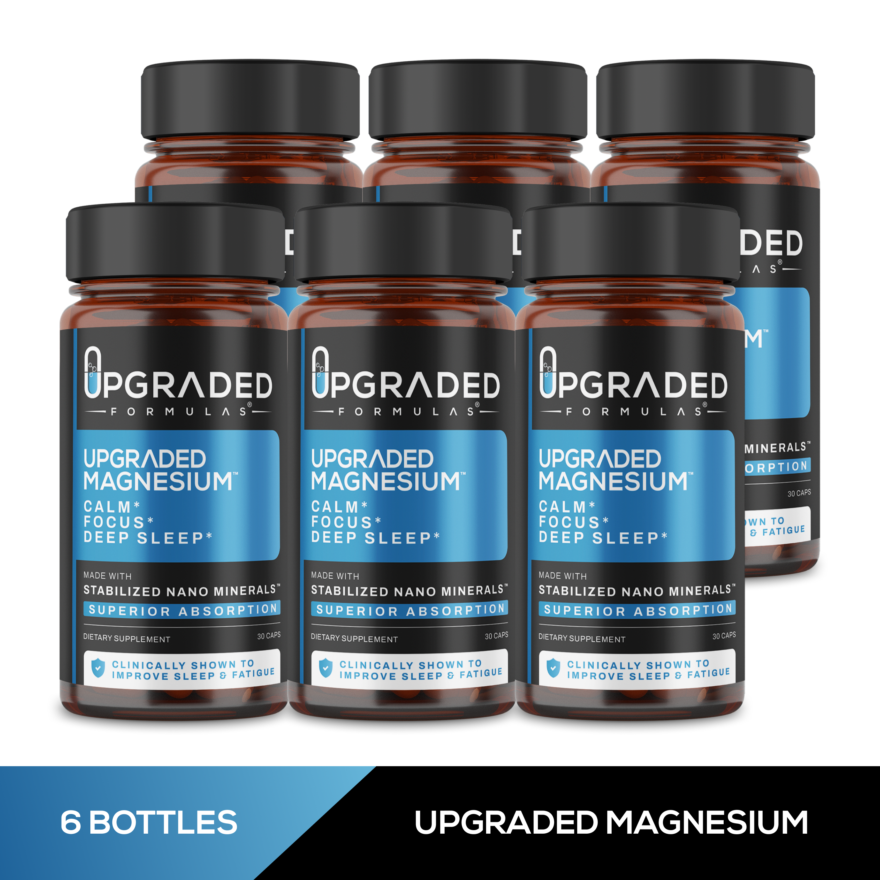Upgraded Magnesium – Nano Absorption Sleep & Wellness Supplement