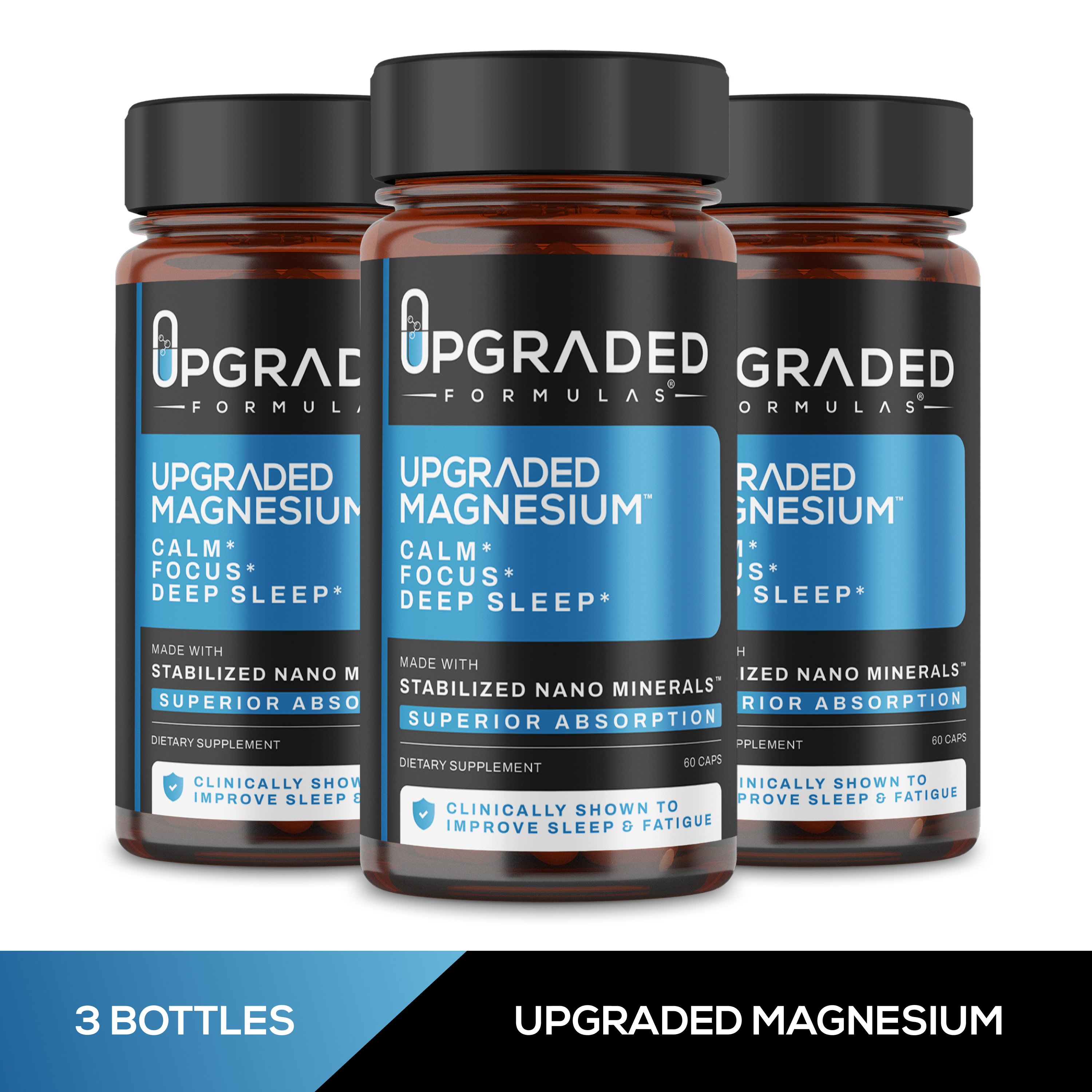 Upgraded Magnesium – Nano Absorption Sleep & Wellness Supplement