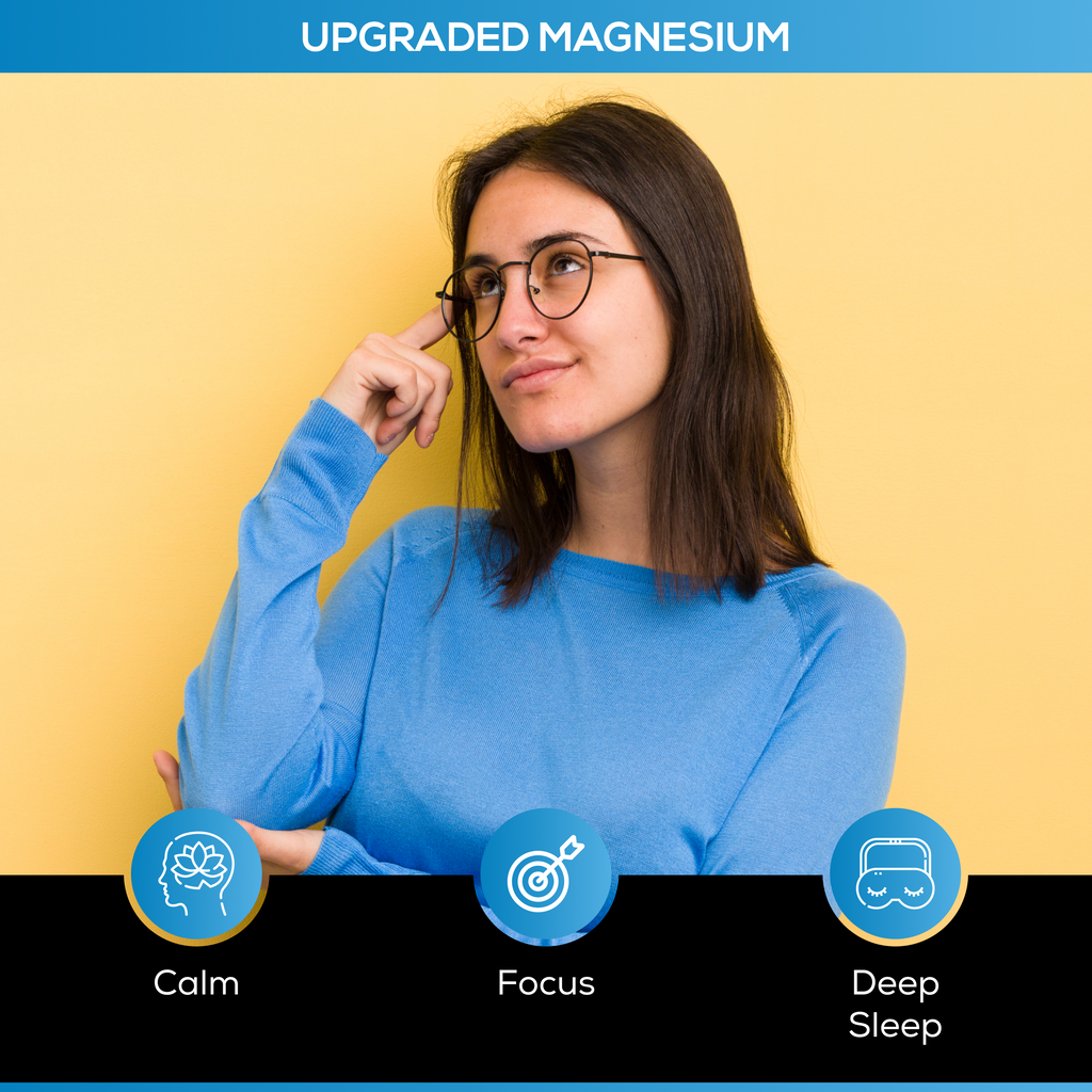 Upgraded Magnesium – Nano Absorption Sleep & Wellness Supplement