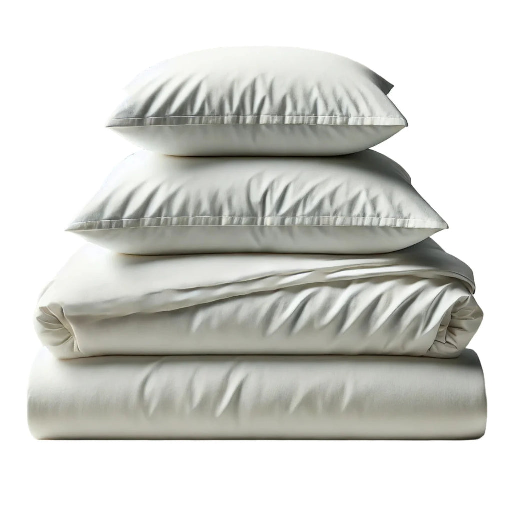 Bamboo Duvet Cover + 2 Shams Set – Silky Soft & OEKO-TEX Certified