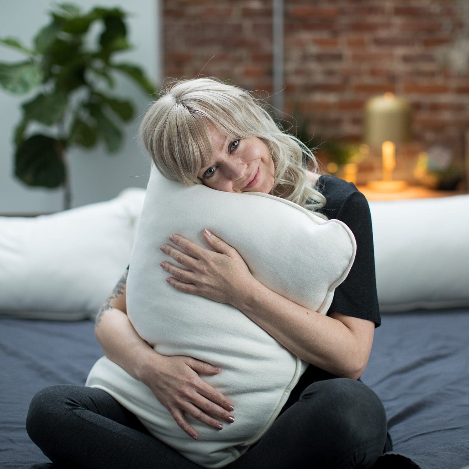 Natural Alpaca Bed Pillow – Hypoallergenic Luxury Sleep Pillow